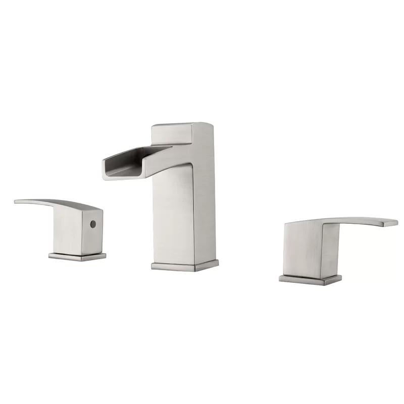 Distressed Bronze 2-Handle Widespread Bathroom Faucet