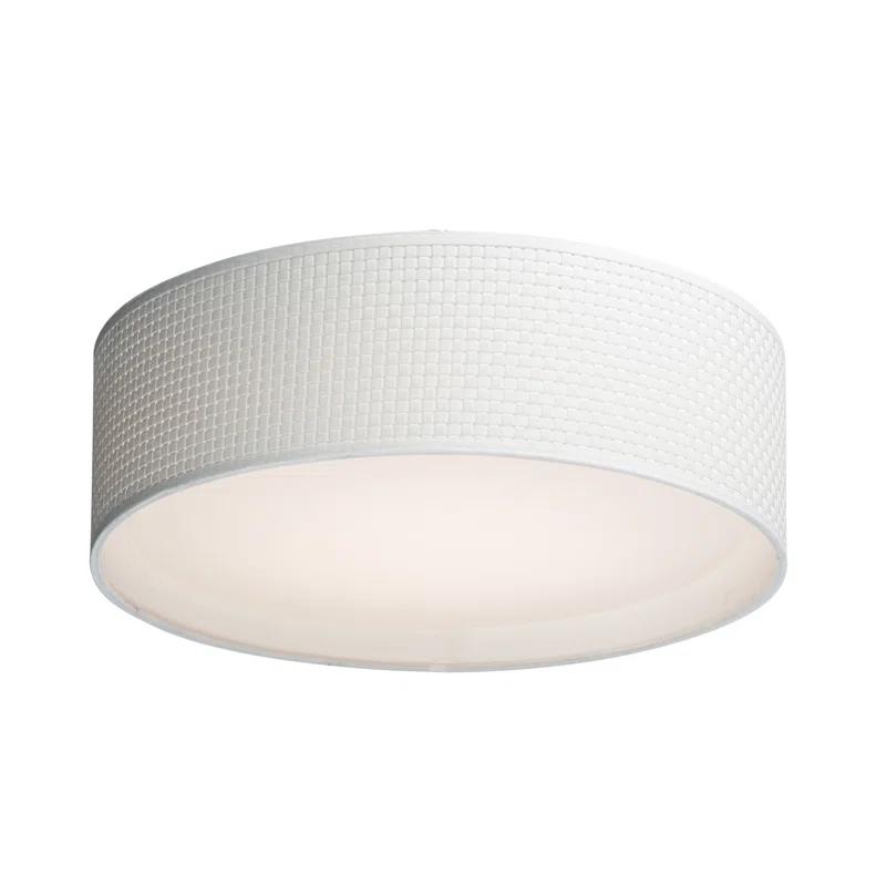 Jessalyn 3 Light Acrylic LED Flush Mount
