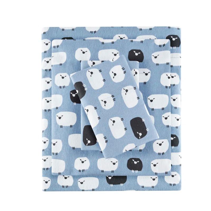 Woolrich 100% Cotton Flannel Sheet Set