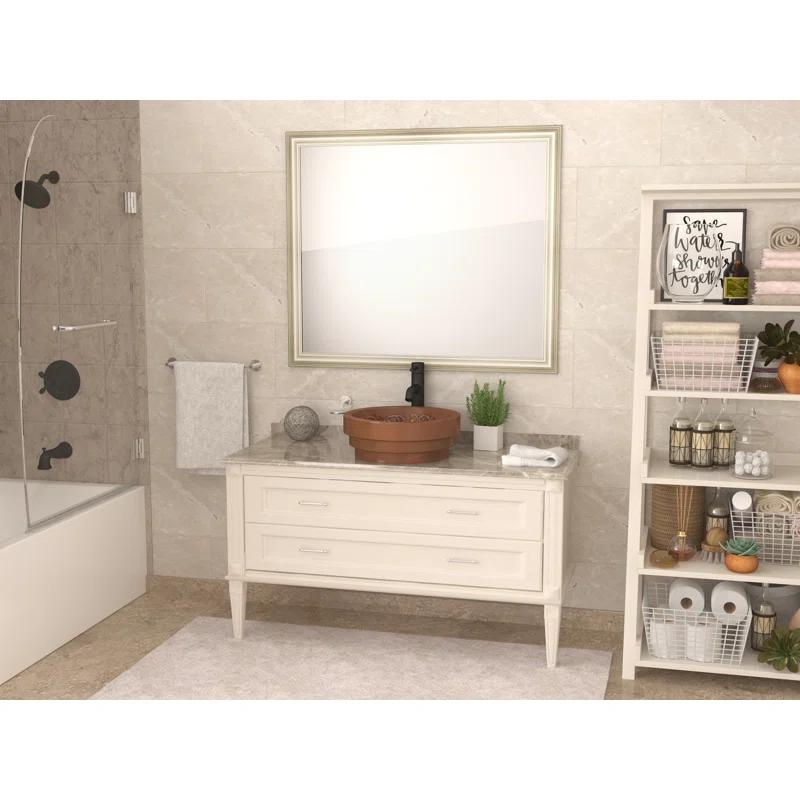 ANZZI Admiral 17'' Polished Antique Copper Copper Circular Bathroom Sink