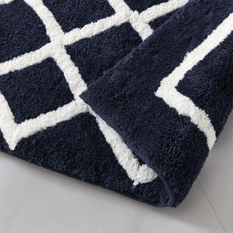 Madison Park Bittman Reversible High Pile Tufted Bath Rug
