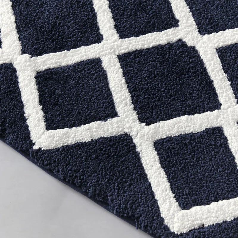 Madison Park Bittman Reversible High Pile Tufted Bath Rug