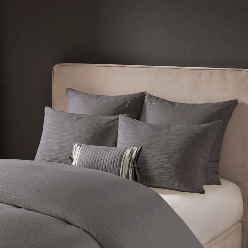 N Natori N Natori Hanae Embroidered Cotton Oblong Decorative Pillow