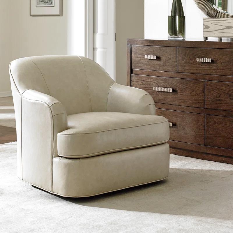 Laurel Canyon Alta Vista Leather Swivel Chair