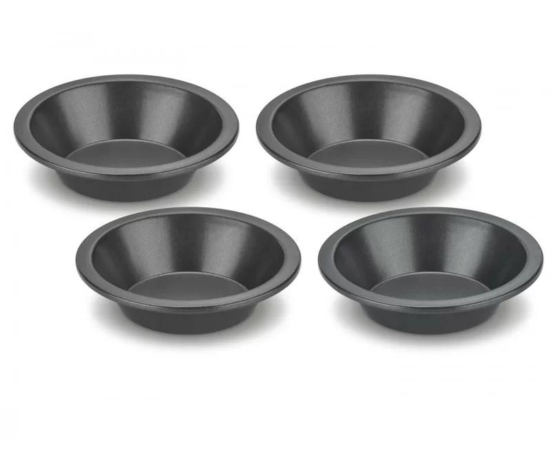 Mini Non-Stick Heavy-Gauge Steel Pie Dishes Set