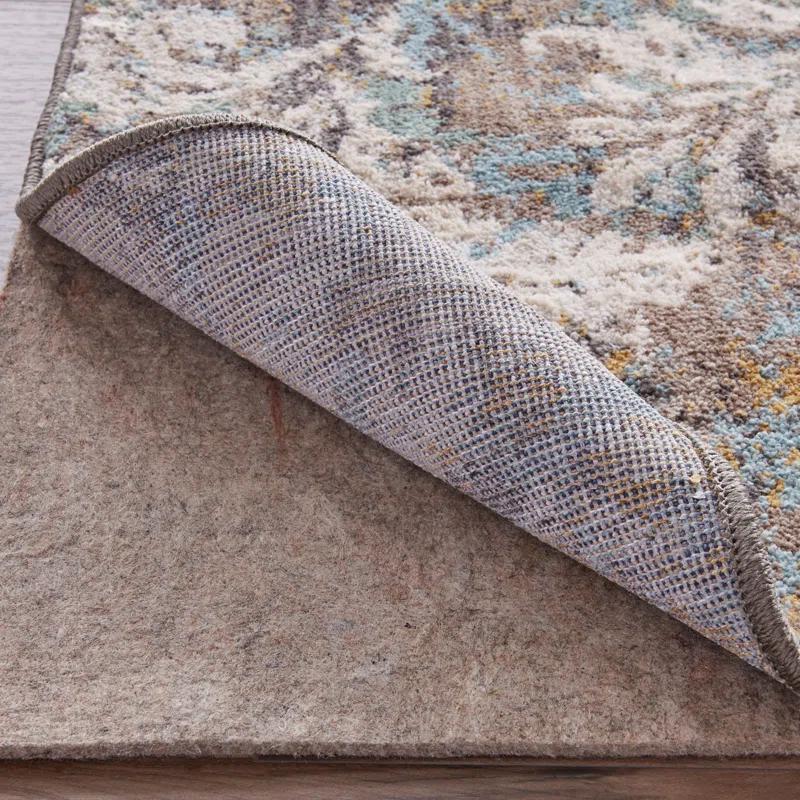 Williston Forge Ince Gray/Blue Area Rug