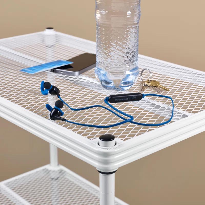 MeshWorks 23.6'' W Steel Height -Adjustable Shelving Unit