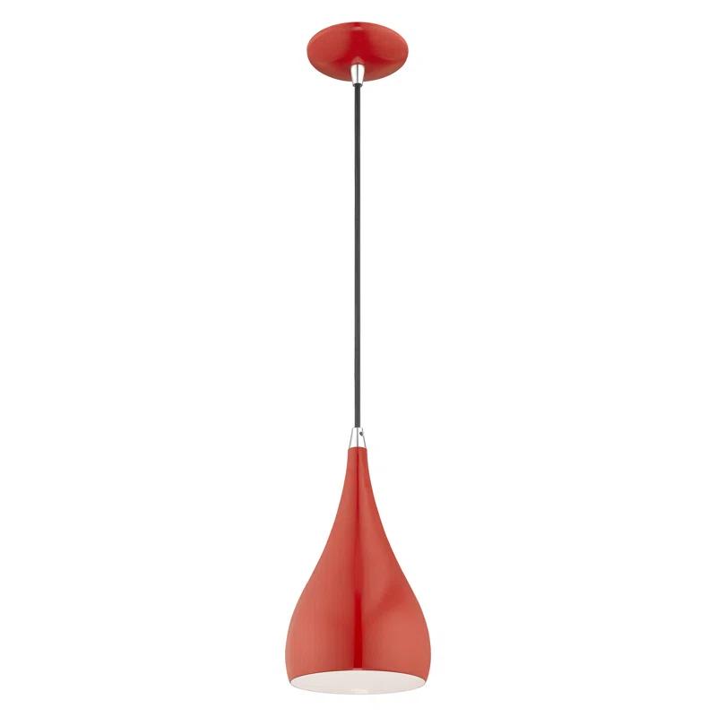 Elegant Spades Steel Pendant Light in Various Finishes