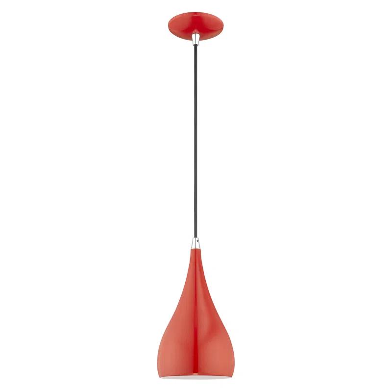 Elegant Spades Steel Pendant Light in Various Finishes