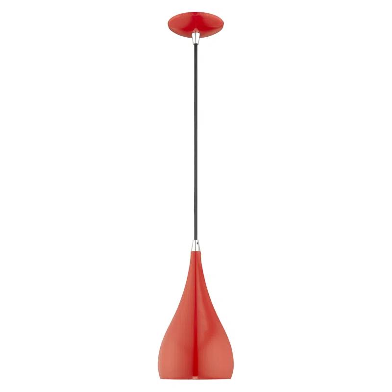 Elegant Spades Steel Pendant Light in Various Finishes