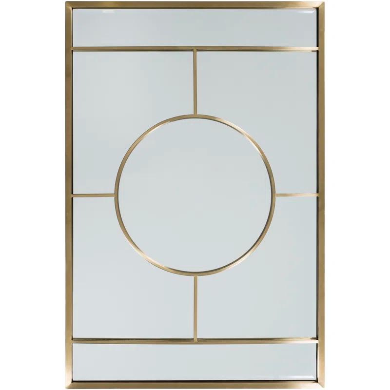 Everly Quinn Metal Flat Wall Mirror