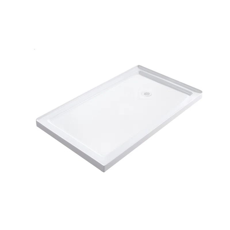 Moselle 48" x 77.5" Single Sliding Frameless Shower Door
