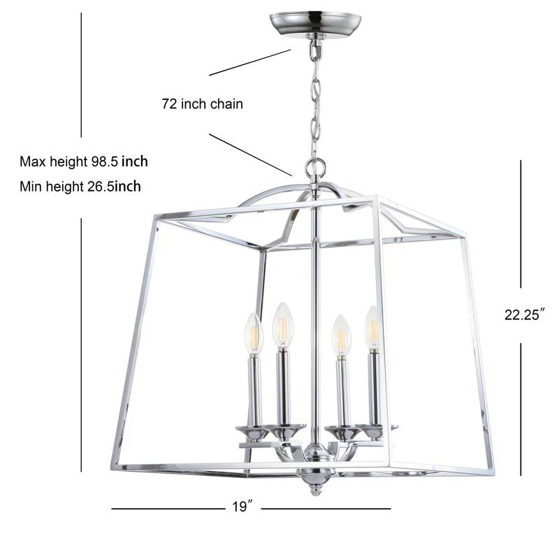 Hartlepool 4 - Light Lantern Chandelier