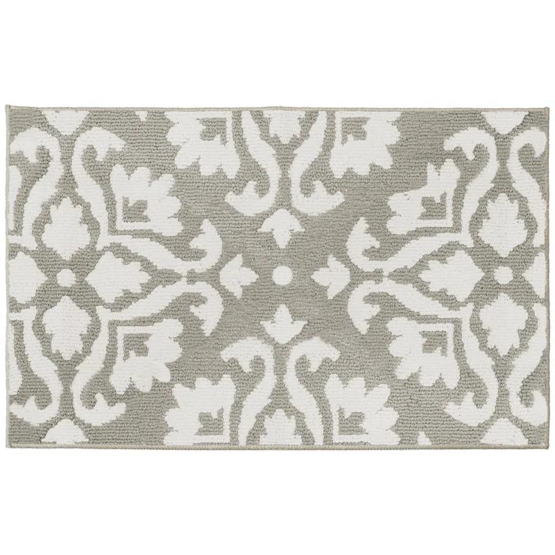 Laura Ashley Laura Ashley Mayhew Light Gray/White Area Rug