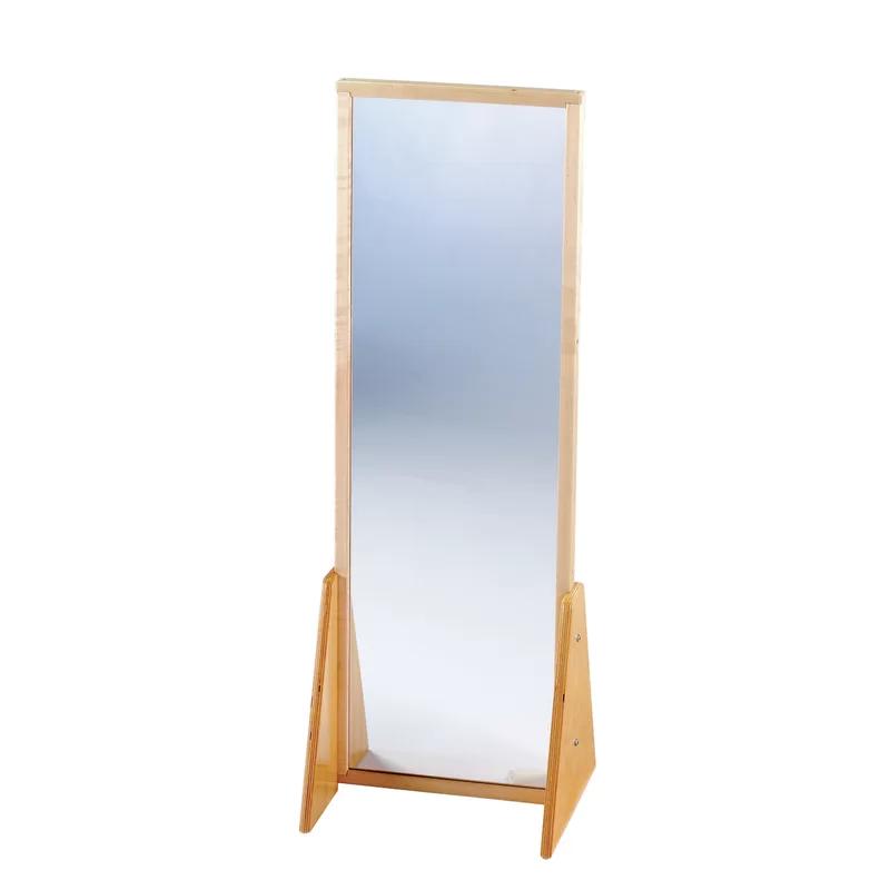 Maplewood Gold-Tone Full Length Nursery Mirror 36.5''