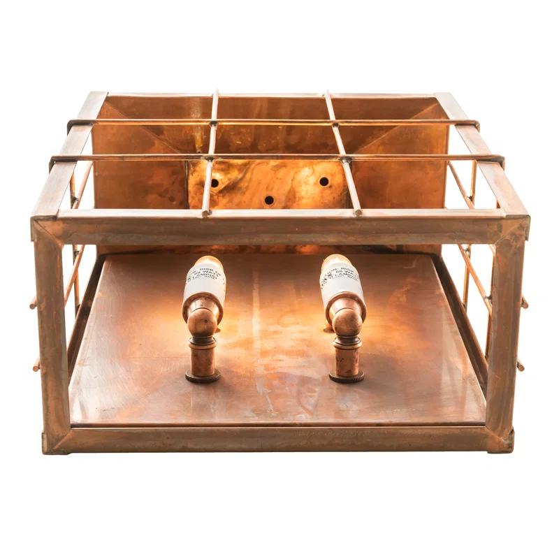 Meyda Lighting Rustic Lodge Copper Wall Light