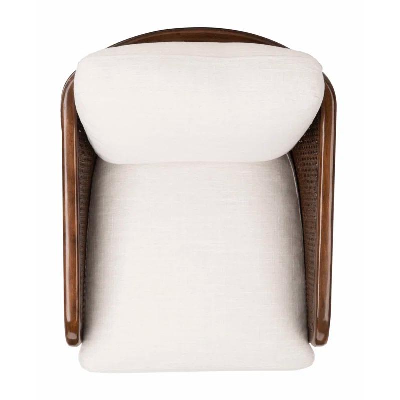 Safavieh Couture Caruso Upholstered Barrel Chair