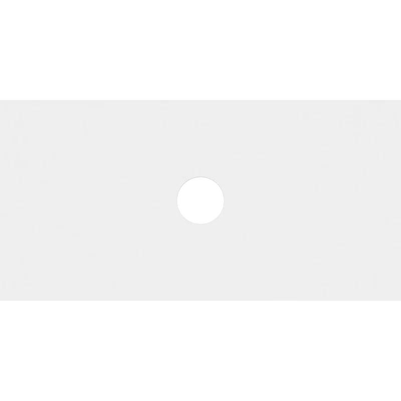 Ekena Millwork 26"W x 13"H x 7"ID x 9"C x 1"P Rectangle Architectural Grade PVC Contemporary Ceiling Medallion CMP34X17RE-04000