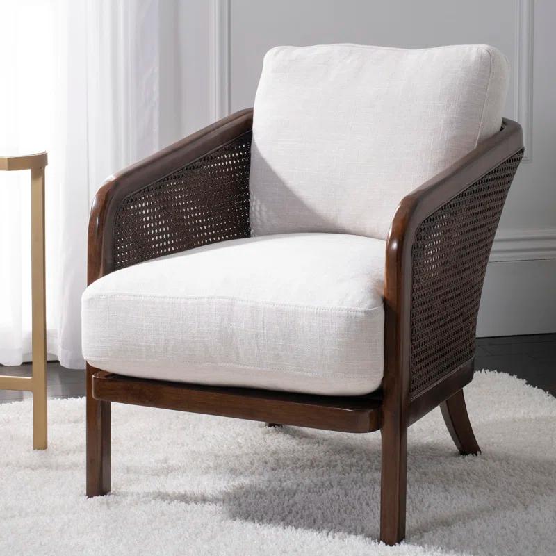Safavieh Couture Caruso Upholstered Barrel Chair