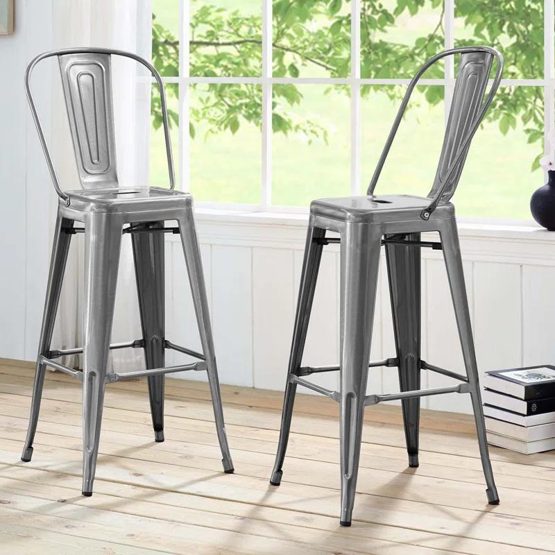 Modway Modway Promenade Metal Bar Side Stool