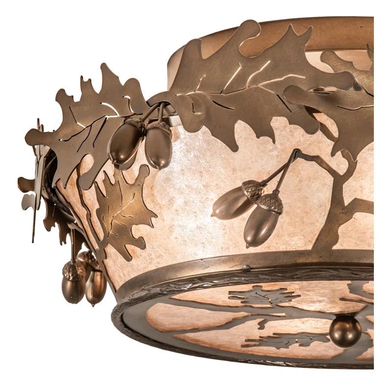 Meyda Lighting Mica Flush Mount