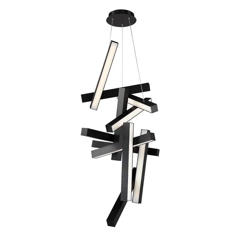 Modern Forms Chaos 12 - Light Dimmable Sputnik Modern Linear Chandelier