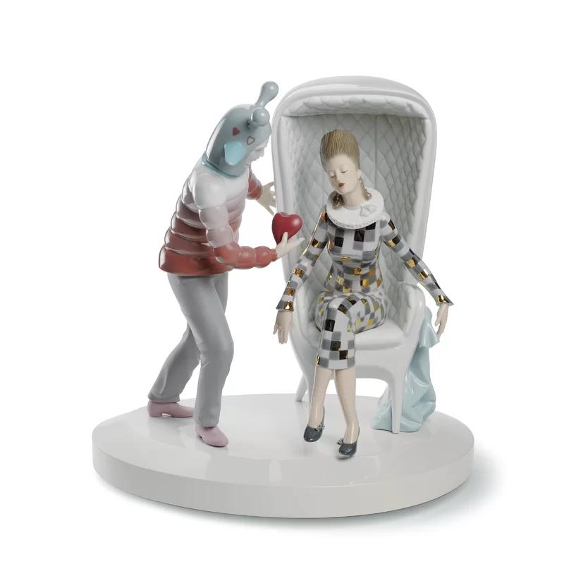 Elegance in Love Porcelain Figurine by Jaime Hayon
