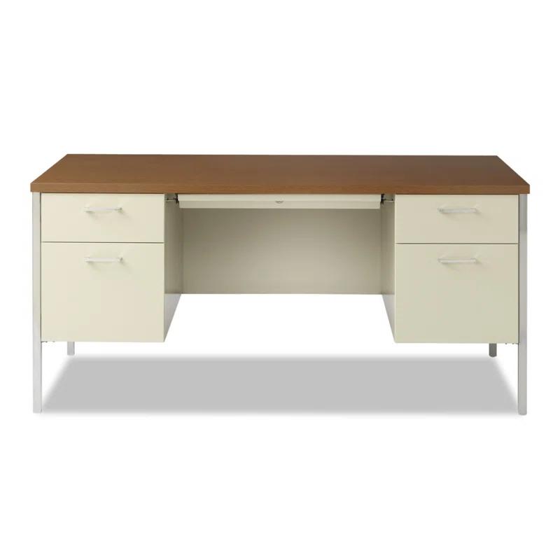 Double Pedestal Steel Credenza
