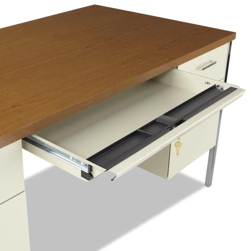 Double Pedestal Steel Credenza