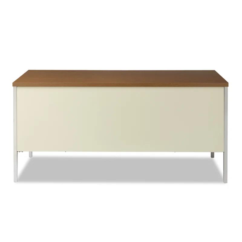 Double Pedestal Steel Credenza