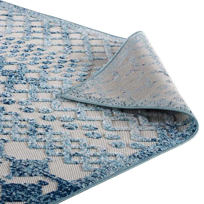 Modway Modway Coronado Distressed Diamond Outdoor Area Rug by Havenside Home