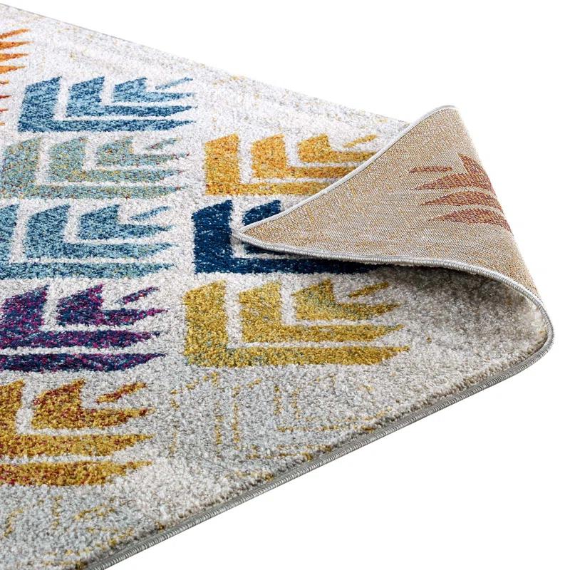 Modway Modway Entourage Florin Abstract Floral Area Rug