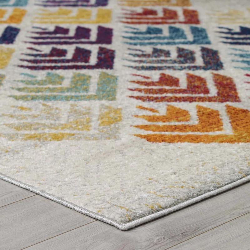 Modway Modway Entourage Florin Abstract Floral Area Rug