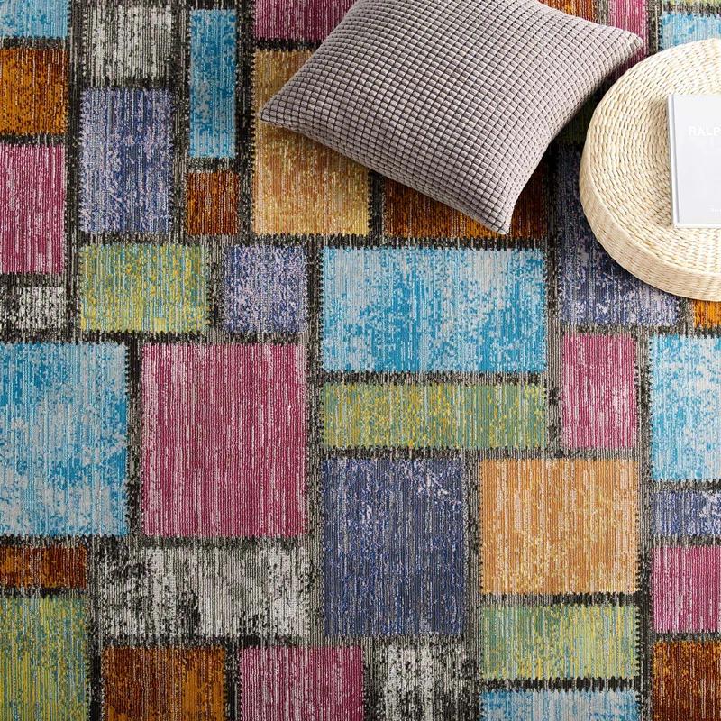 Modway Modway Porch & Den Hobart Abstract Geometric Mosaic Area Rug