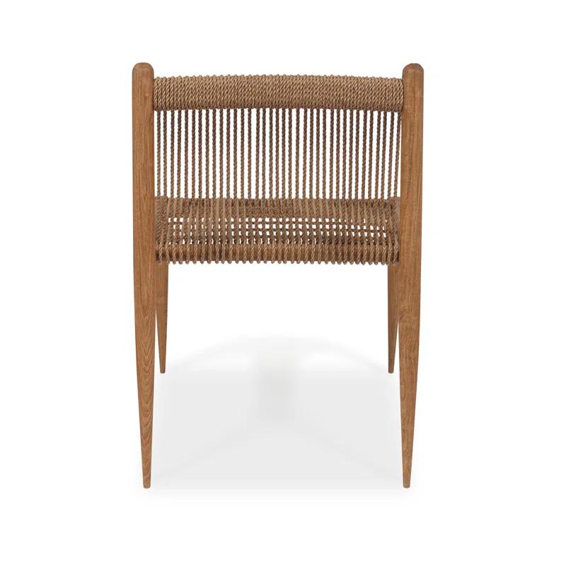 Brownstone Furniture Montauk Solid Wood Ladder Back Side Chair in Praline | Wayfair