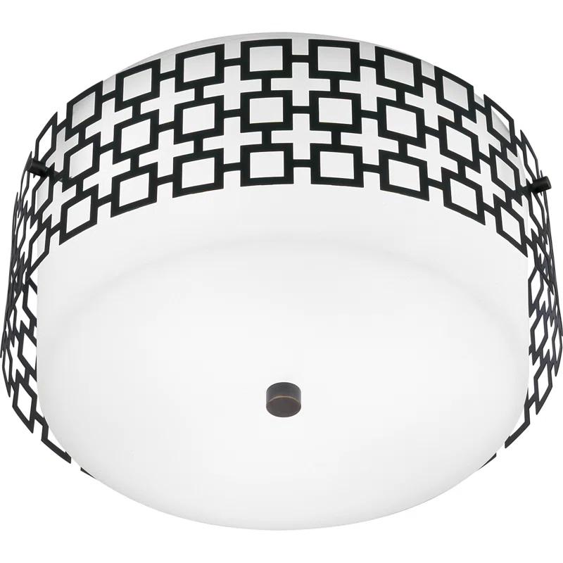 Parker Glass Flush Mount