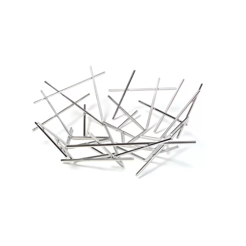 Fratelli Campana Hand-Welded Stainless Steel Chaos Basket