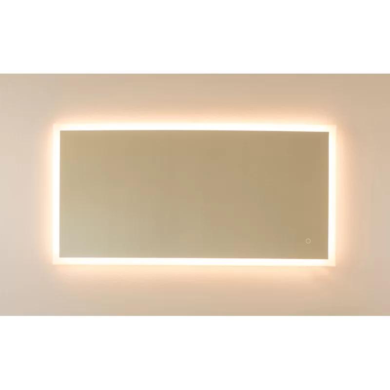 Elysian 48"x24" Frameless LED Vanity Mirror with Dual Color Temperature