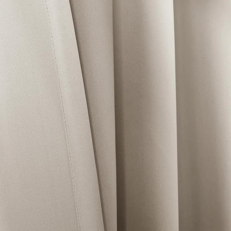 Lush Decor Lush Decor Insulated Back Tab Blackout Polyester Blackout Curtain Pair (Set of 2)