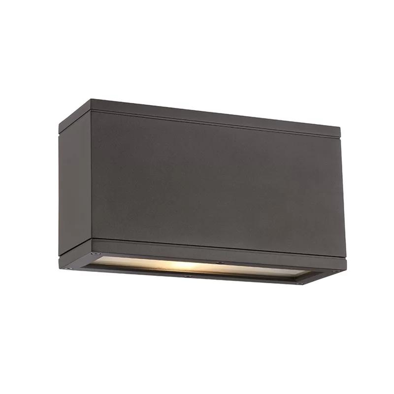 Rubix Bronze Die-Cast Aluminum 10" Energy-Efficient LED Wall Light