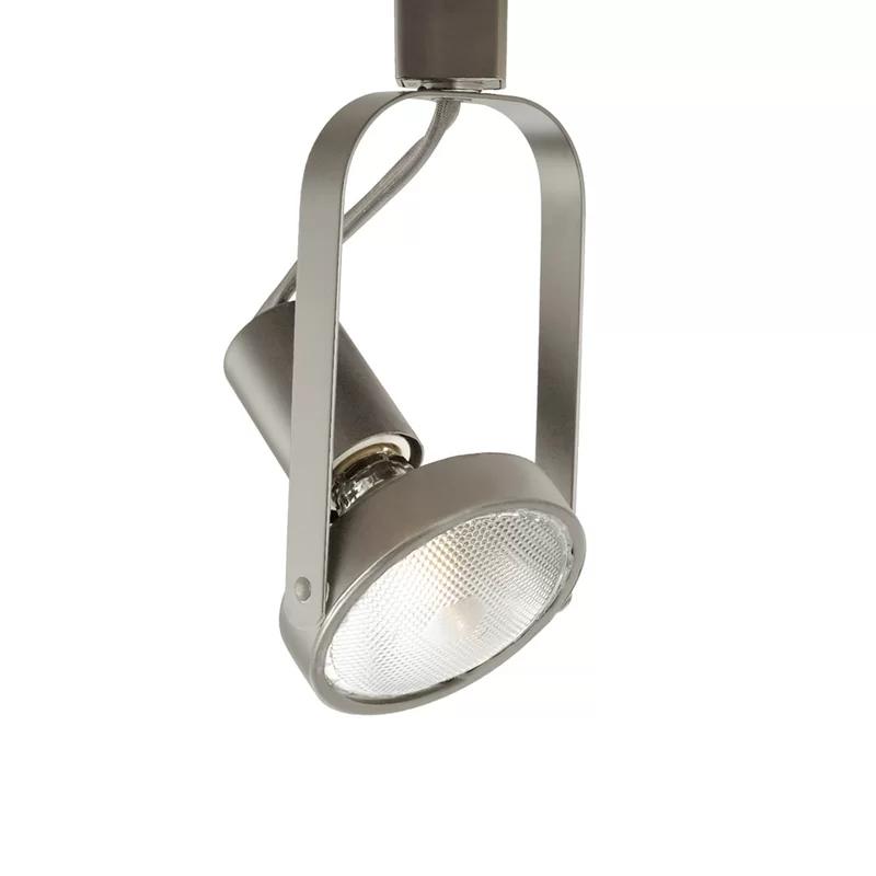 Sleek Black Aluminum Adjustable Track Lighting Head