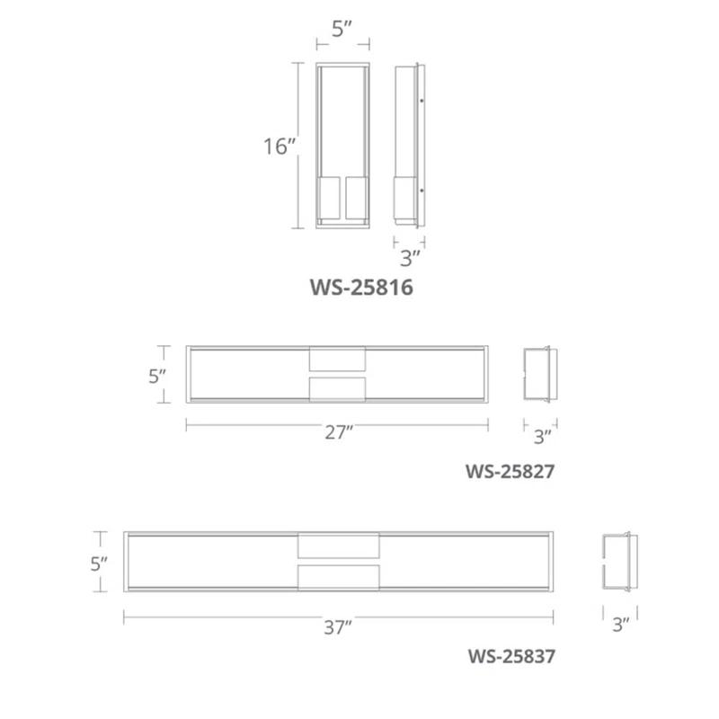 Vodka Dimmable LED Bath Bar