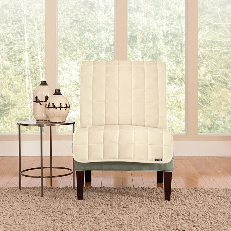 Sure Fit Deluxe Box Cushion Chair Slipcover