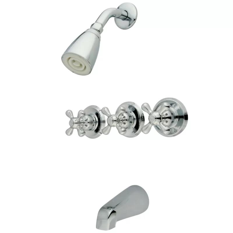 Polished Chrome Multi-Head Wall Mounted Shower System