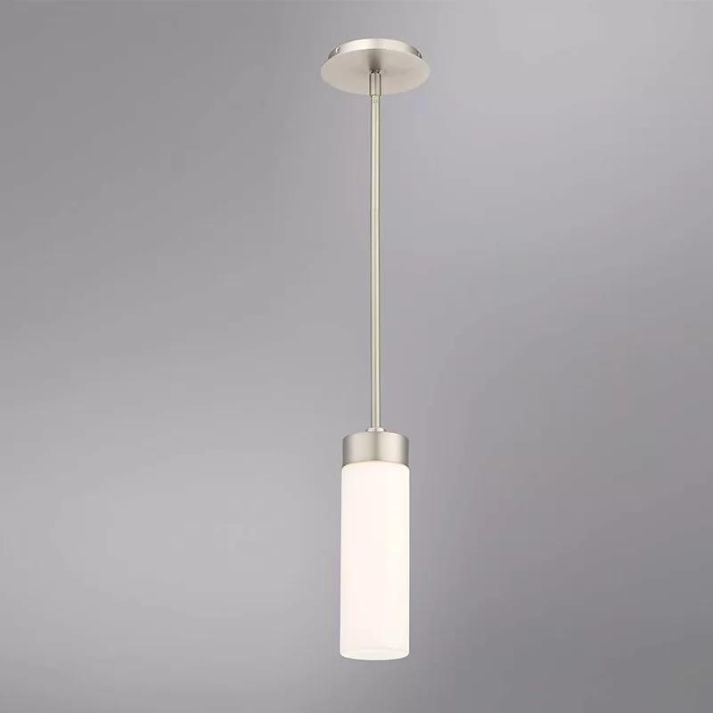 Elementum 11" Satin Nickel LED Indoor/Outdoor Pendant