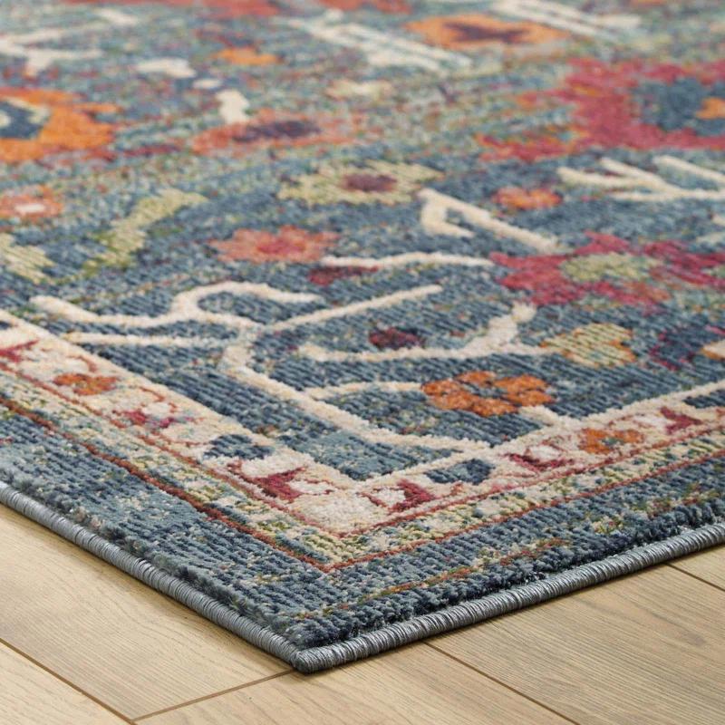 Modway Modway Porch & Den Lanham Distressed Floral Area Rug