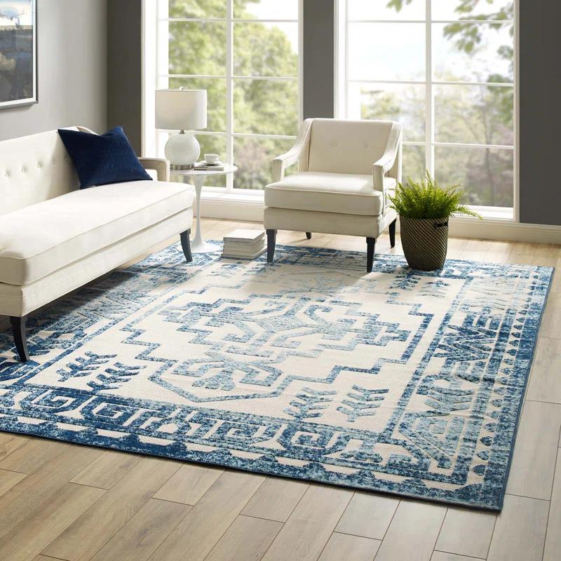 Modway Modway Reflect Nyssa Geometric Southwestern Indoor and Outdoor Area Rug