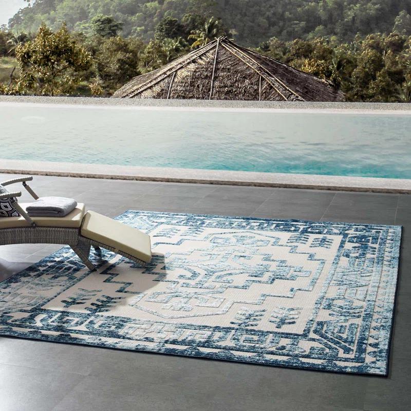 Modway Modway Reflect Nyssa Geometric Southwestern Indoor and Outdoor Area Rug