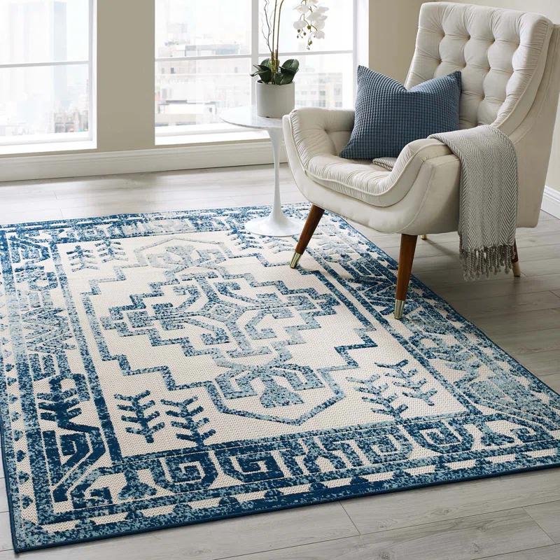 Modway Modway Reflect Nyssa Geometric Southwestern Indoor and Outdoor Area Rug