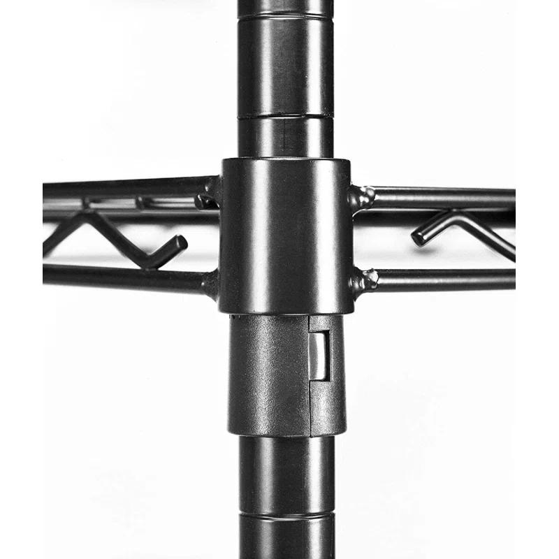 Rebrilliant Medlin 36'' W Metal Height -Adjustable Shelving Unit